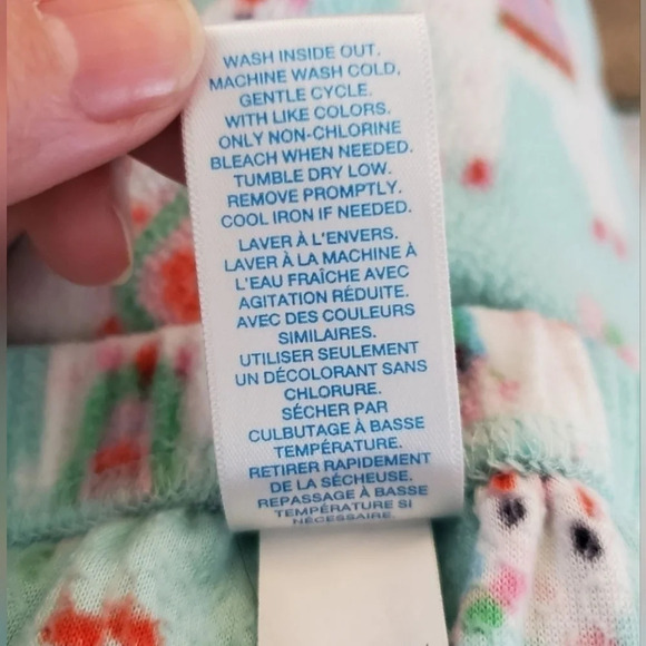 Children’s Place Girls Fleece Pajama Pants Llama Print size XL 14 - Picture 5 of 7